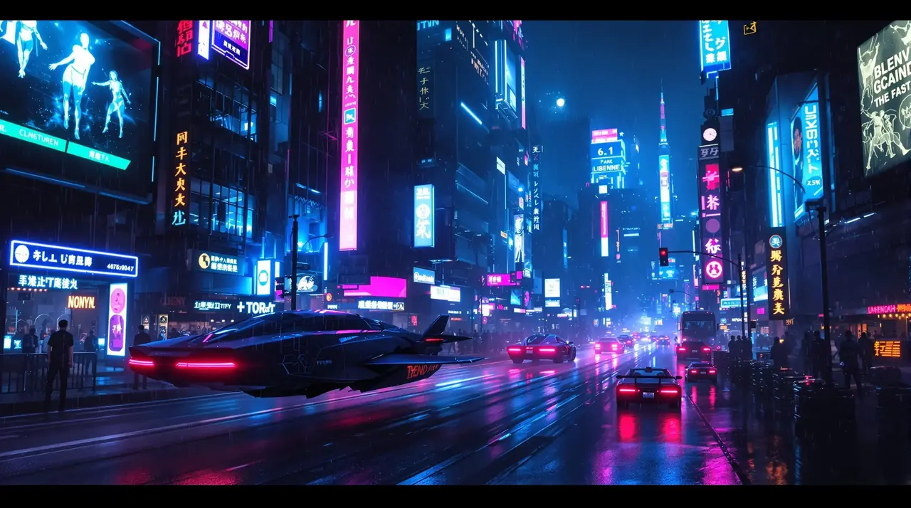 赛博朋克夜行 专题合集 - 红叶影院